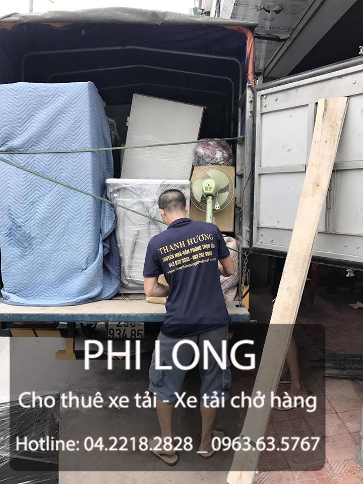 Cho thuê xe tải chở hàng tại phố Bà Triệu-Quận Hà Đông