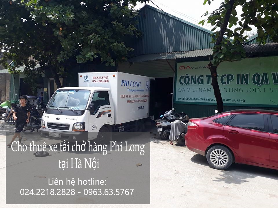 Cho thuê xe taxi tải giá rẻ tại phố Vĩnh Hồ