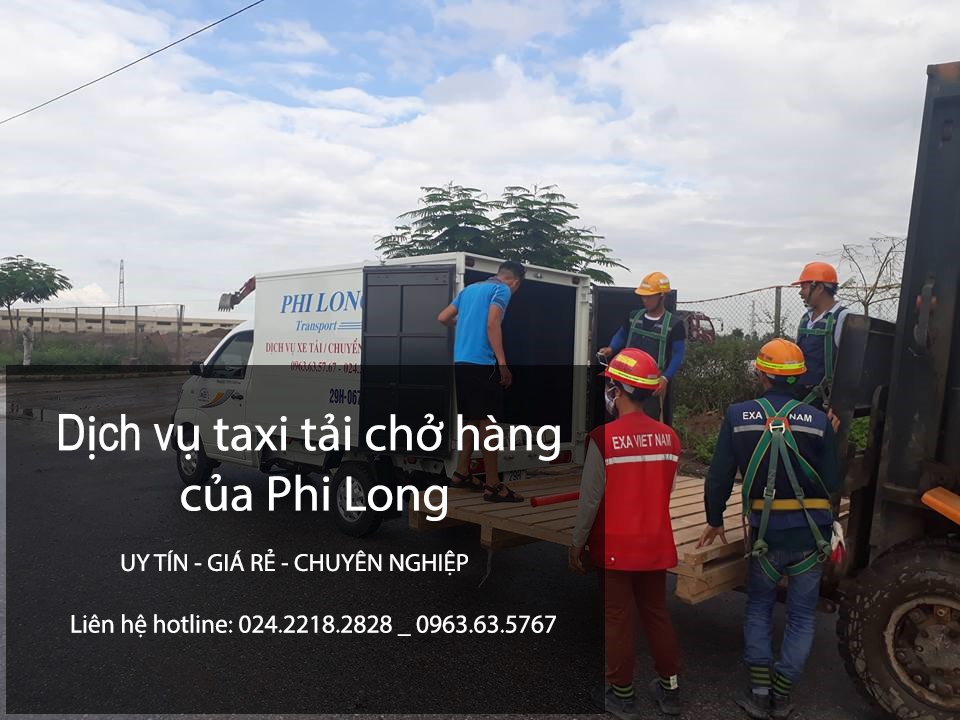 Cho thuê xe taxi tải nhỏ chở hàng tại phố Hồng Mai - 0963.63.5767