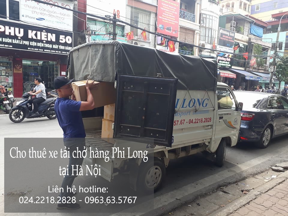 Cho thuê xe taxi tải giá rẻ tại phố Vũ Xuân Thiều