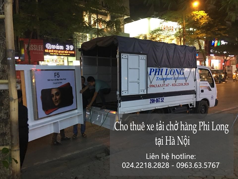 Cho thuê xe taxi tải giá rẻ tại phố Đặng Xuân Bảng