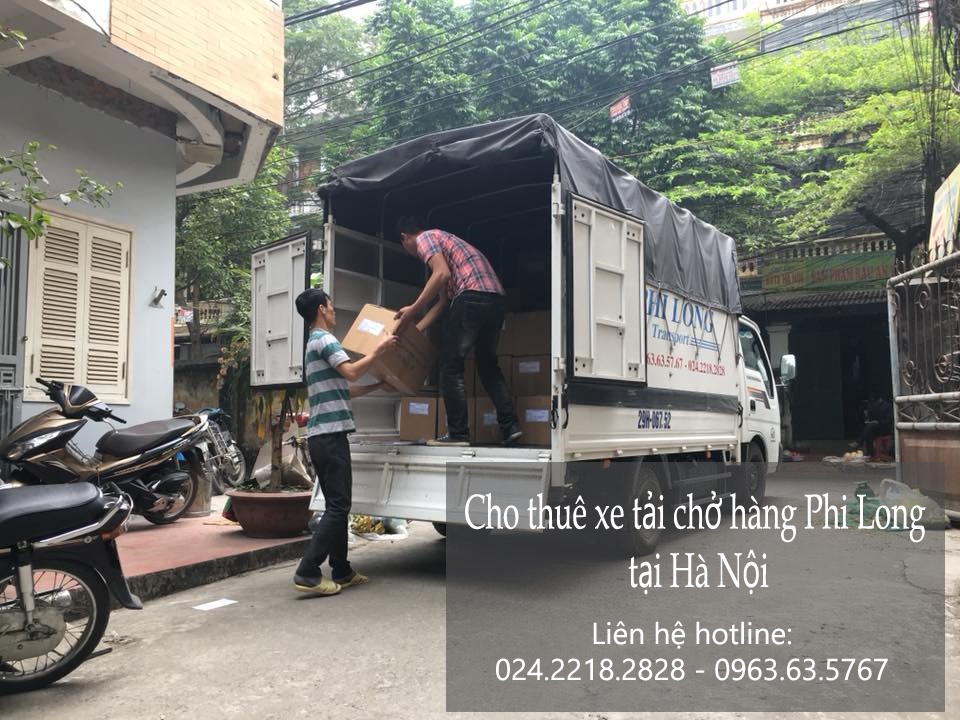 Dịch vụ taxi tải Phi Long tại phố Nguyễn Cảnh Chân