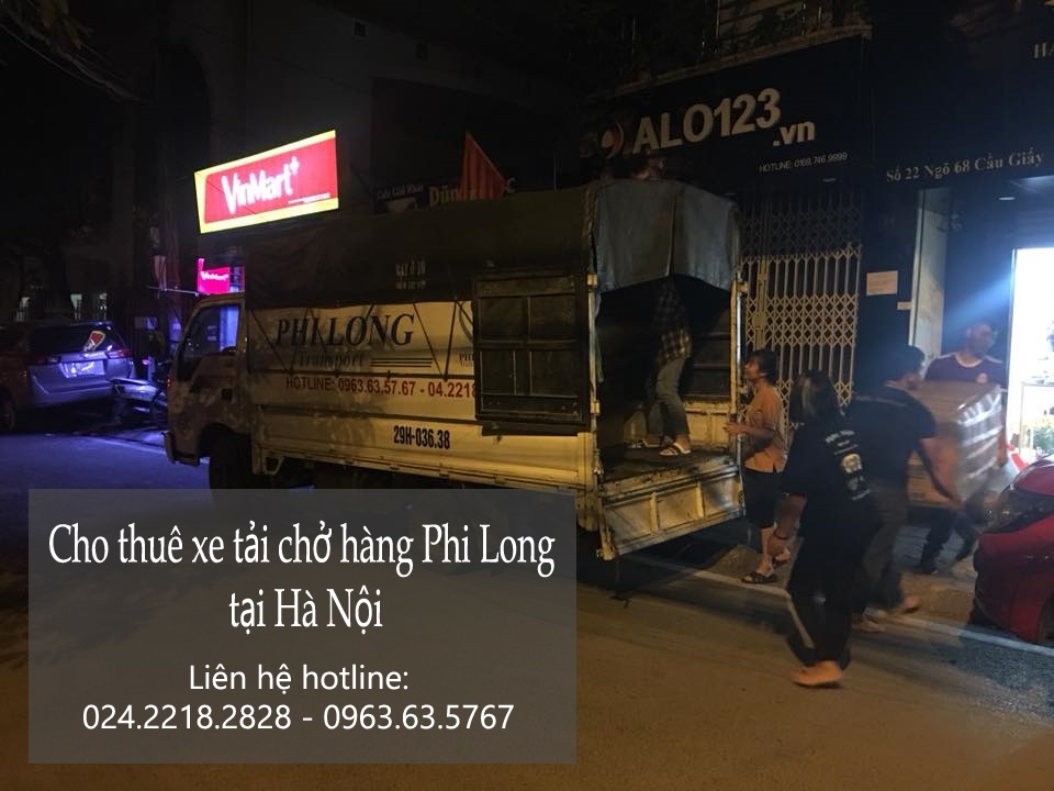 Dịch vụ taxi tải giá rẻ Phi Long tại phố Hoàng Diệu