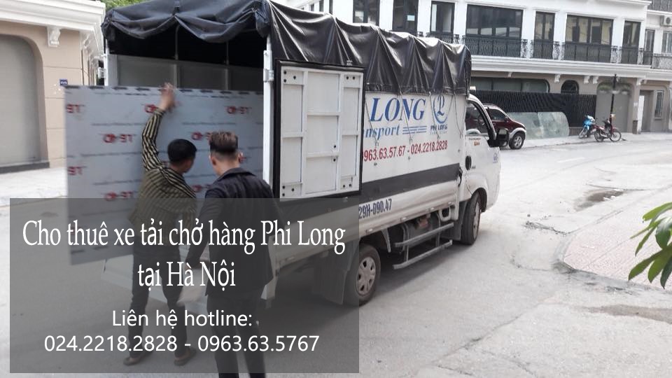 Dịch vụ taxi tải giá rẻ tại phố Bưởi