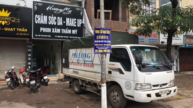Taxi tải Phi Long tại phố Hà Trung Taxi tải Phi Long tại phố Hà Trung