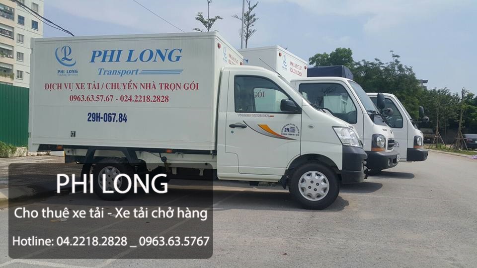 Dịch vụ taxi tải tại phố Hồng Quang
