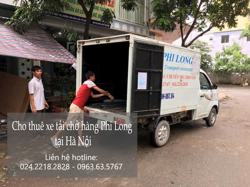 Hãng taxi tải giá rẻ Phi Long tại phố Đản Dị