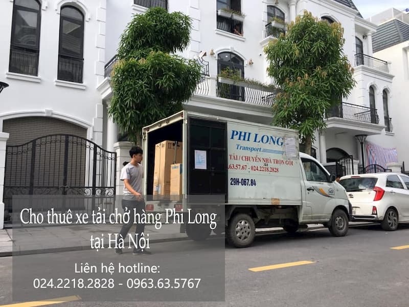 Taxi tải chở hàng tết Phi Long phố Láng Hạ