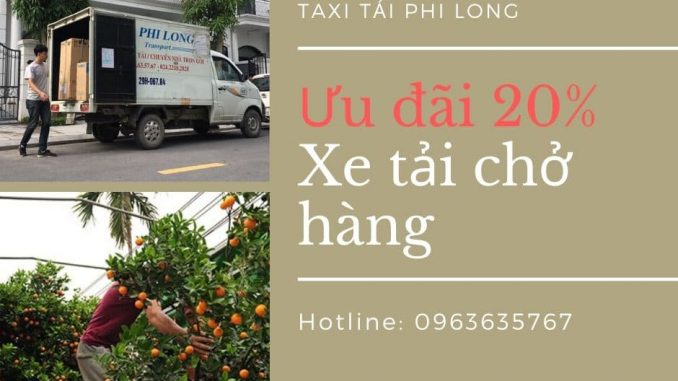 Taxi tải chở hàng Tết tại xã Tiên Dương Taxi tải chở hàng Tết tại xã Tiên Dương