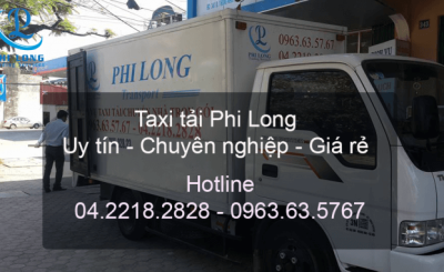 Taxi tải giá rẻ Phi Long tại phố Trung Hòa đi Phú Thọ